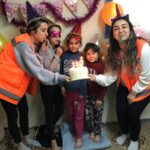 We visited little Fatma at her home to celebrate her birthday